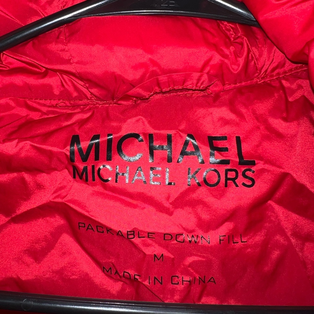 Michael Kors womens puffer down jacket size Medium - Picture 5 of 9